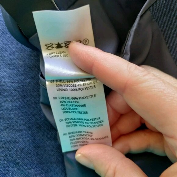 Synrgy by DXL Blazer Blue Sport Coat Suit Jacket Size 3XLT 54L/56L - Picture 5 of 11